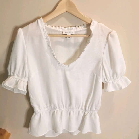 TOPSHOP white top - Picture 2 of 2